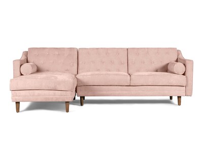Foto 2 | Sala Modular Brina Palo De Rosa Makora Beehive Memory Foam De Velvet