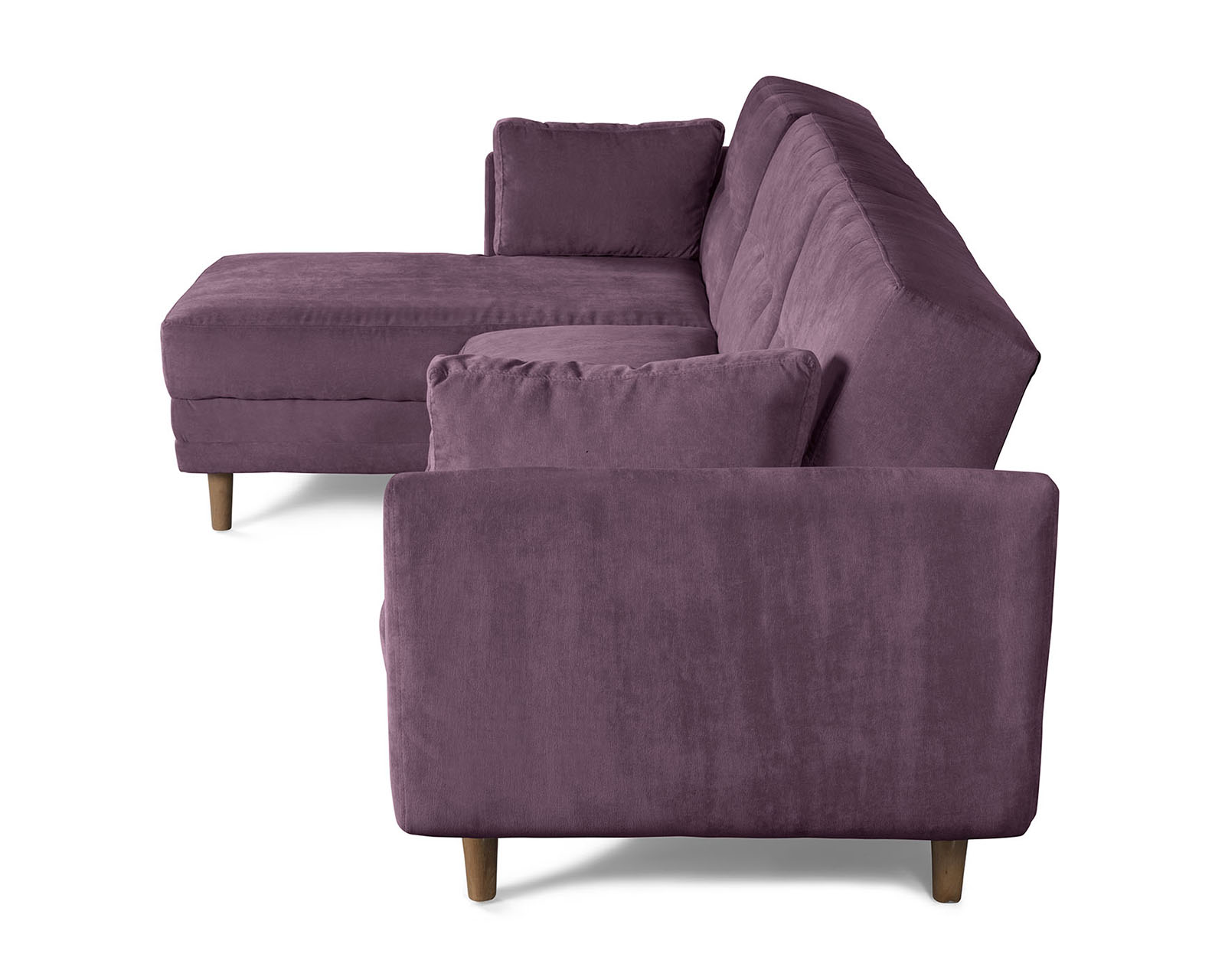 Foto 6 pulgar | Sala Modular Aperol Morado Makora Beehive Memory Foam Velvet