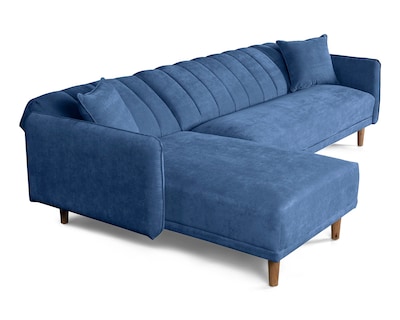 Foto 4 | Sala Modular Bottari Azul Makora Beehive Memory Foam De Velvet