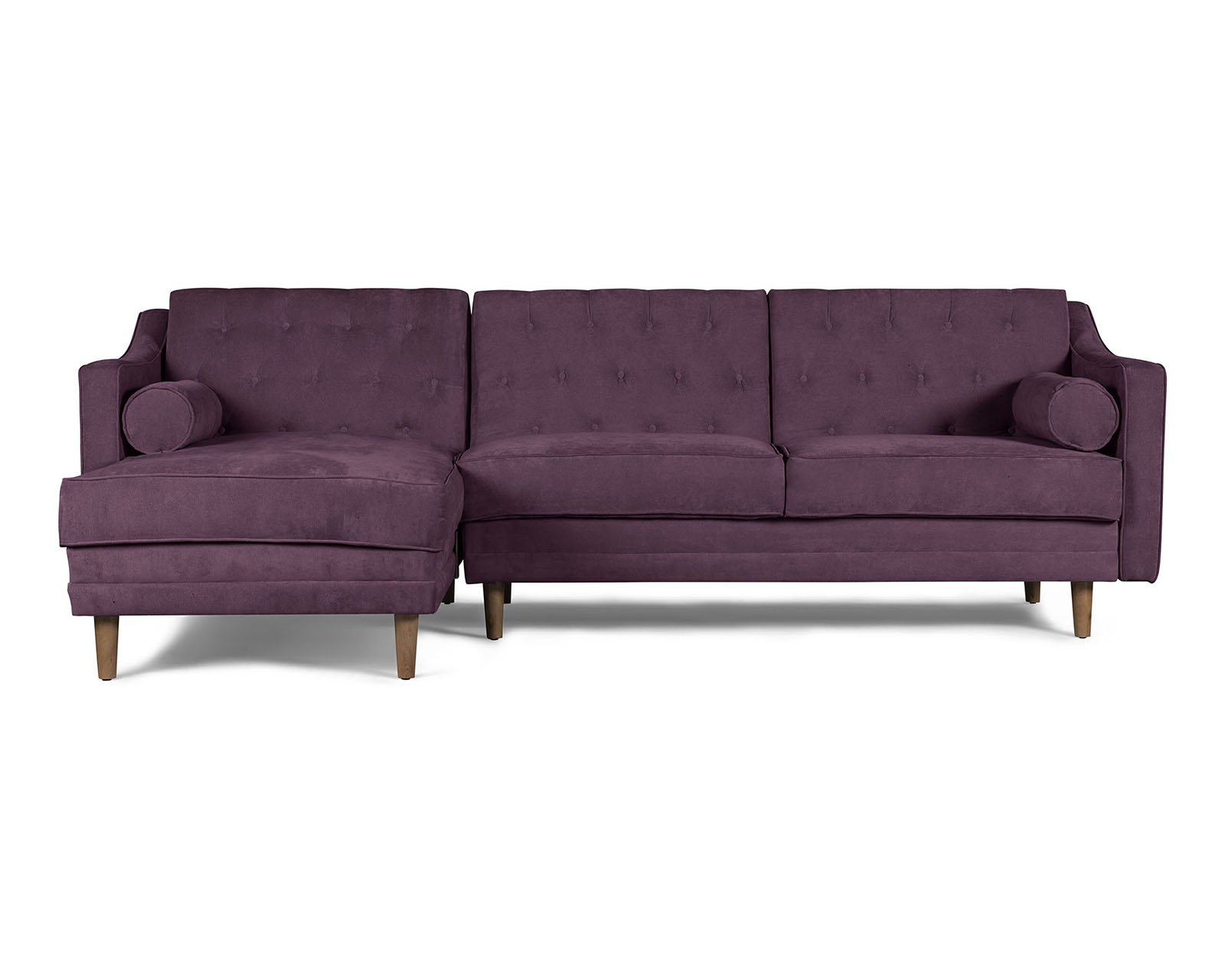 Foto 3 pulgar | Sala Modular Brina Morado Makora Beehive Memory Foam De Velvet