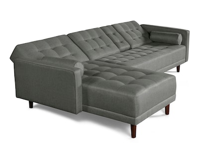 Foto 4 | Sala Modular Bardo Gris Claro Makora Beehive Memory Foam De Lino Con Portavasos