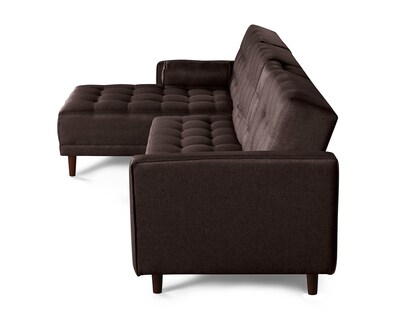 Foto 5 | Sala Modular Bardo Chocolate Makora Beehive Memory Foam De Lino Con Portavasos