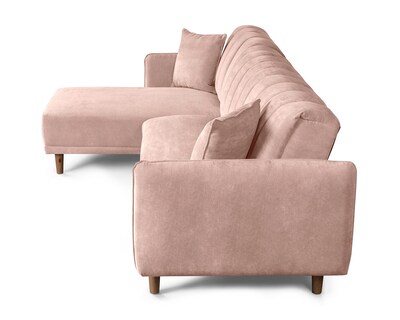Foto 5 | Sala Modular Bottari Palo De Rosa Makora Beehive Memory Foam De Velvet