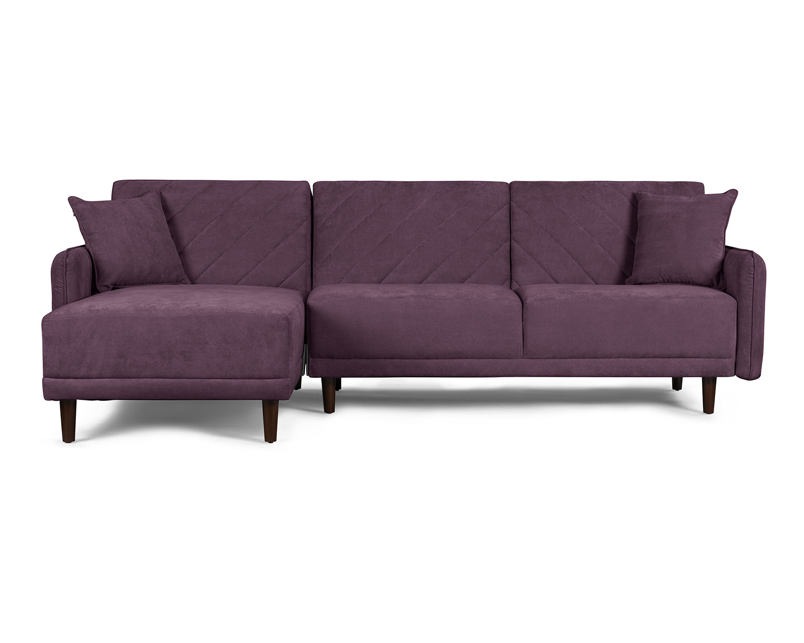 Foto 3 pulgar | Sala Modular Cosmo Morado Makora Beehive Memory Foam De Velvet