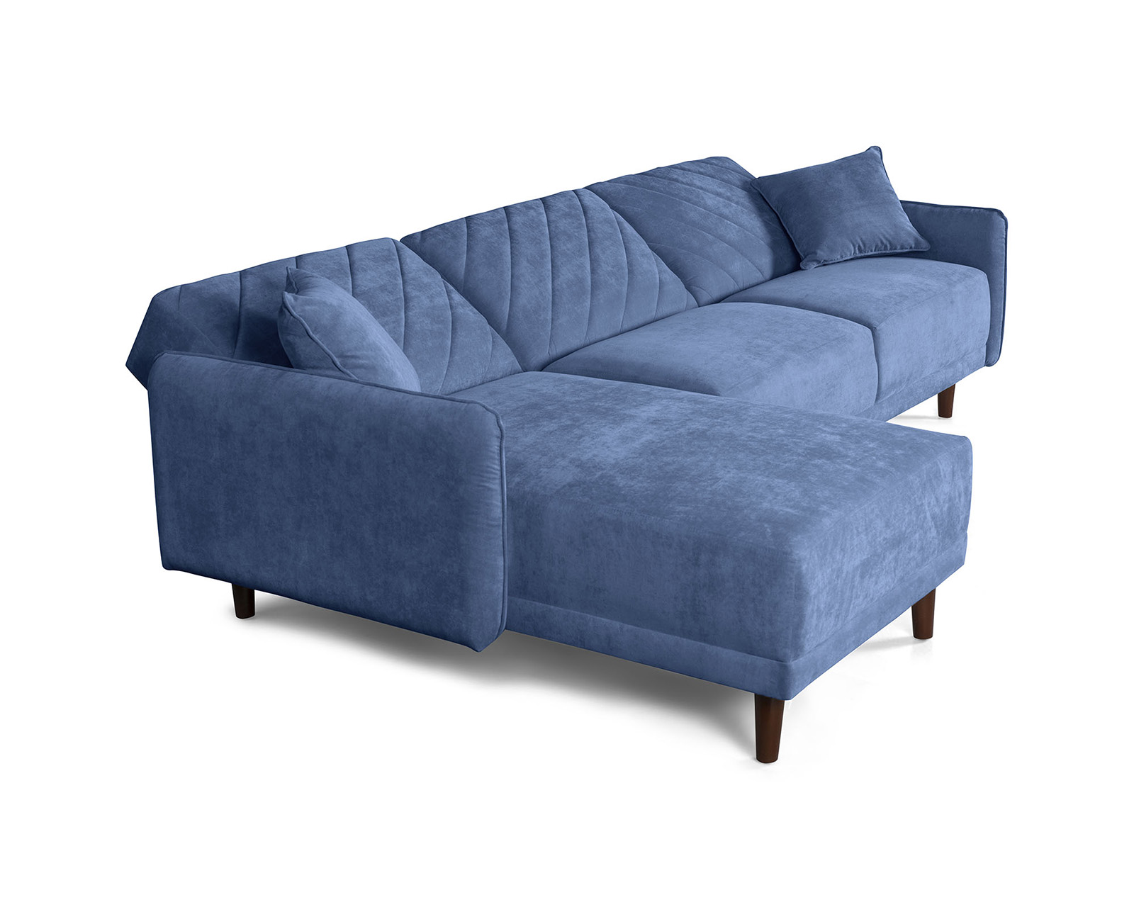 Foto 4 | Sala Modular Cosmo Azul Makora Beehive Memory Foam De Velvet