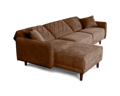 Foto 3 | Sala Modular Cosmo Chocolate Makora Beehive Memory Foam De Velvet