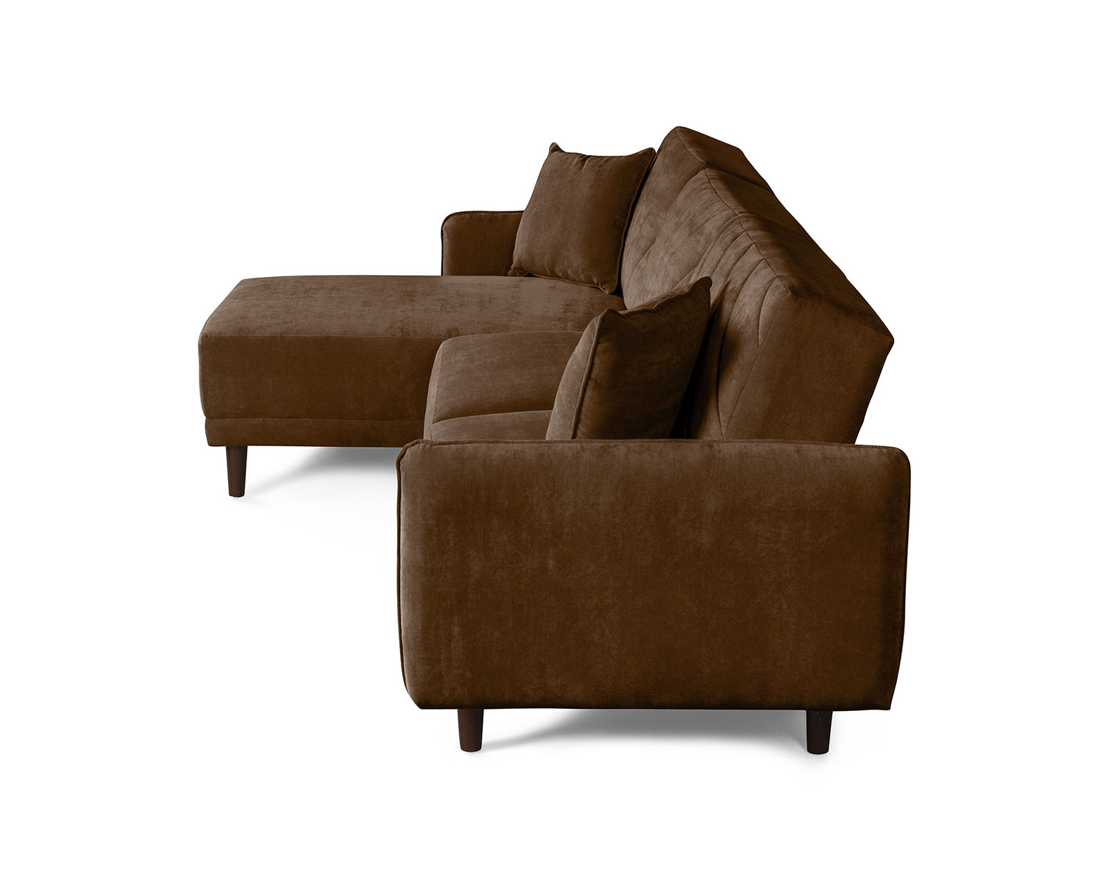 Foto 6 pulgar | Sala Modular Cosmo Chocolate Makora Beehive Memory Foam De Velvet