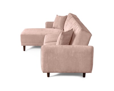 Foto 5 | Sala Modular Cosmo Palo De Rosa Makora Beehive Memory Foam De Velvet