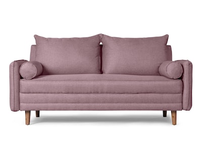 Foto 2 | Sofá Cama De Lino Palo De Rosa Beehive Memory Foam Modelo Asimut