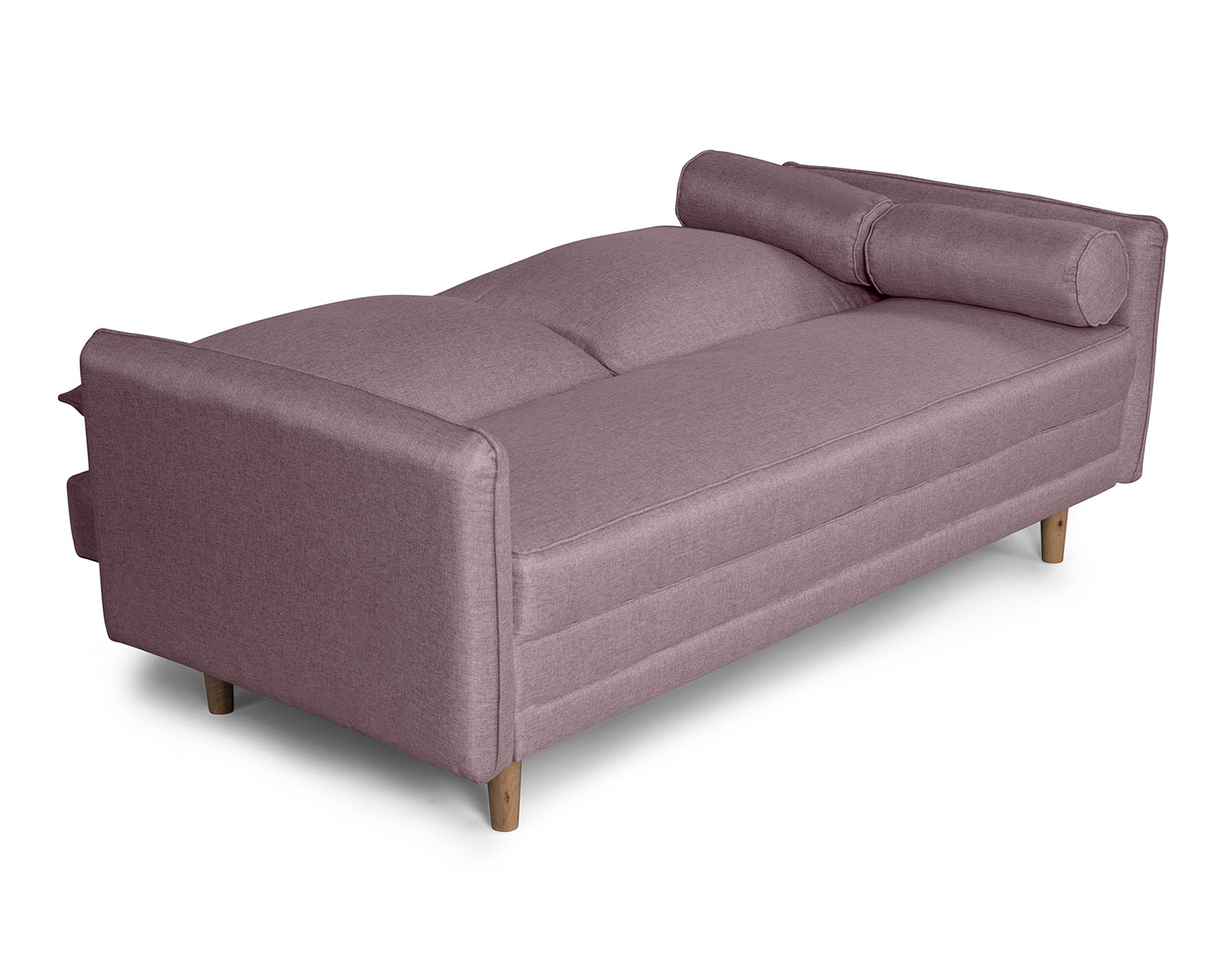 Foto 4 | Sofá Cama De Lino Palo De Rosa  Beehive Memory Foam Modelo Asimut