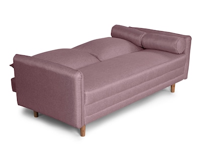 Foto 4 | Sofá Cama De Lino Palo De Rosa Beehive Memory Foam Modelo Asimut