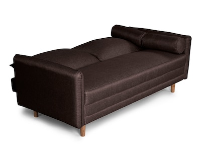 Foto 5 | Sofá Cama De Lino Chocolate Beehive Memory Foam Modelo Asimut