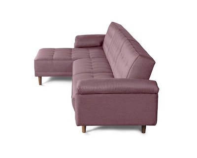 Foto 5 | Sala Modular Landon Palo De Rosa Makora Beehive Memory Foam De Lino