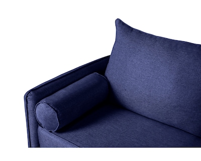 Foto 5 | Sofá Cama De Lino Azul Beehive Memory Foam Modelo Asimut