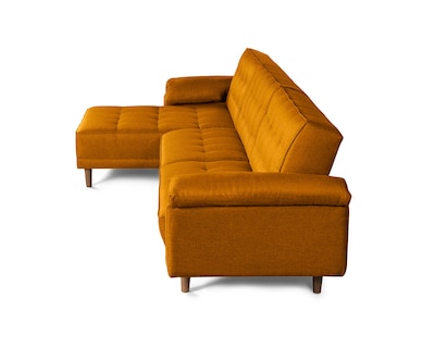 Foto 5 | Sala Modular Landon Mostaza Makora Beehive Memory Foam De Lino
