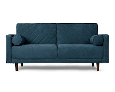 Foto 1 | Sofá Cama de Velvet Olivo con Tecnología Beehive Memory Foam