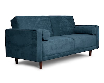 Foto 2 | Sofá Cama de Velvet Olivo con Tecnología Beehive Memory Foam