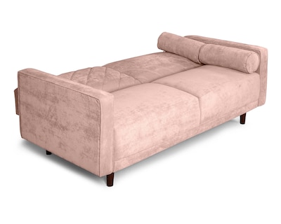 Foto 3 | Sofá Cama Rosa con Tecnología Beehive Memory Foam