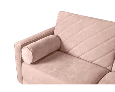 Foto 4 | Sofá Cama Rosa con Tecnología Beehive Memory Foam