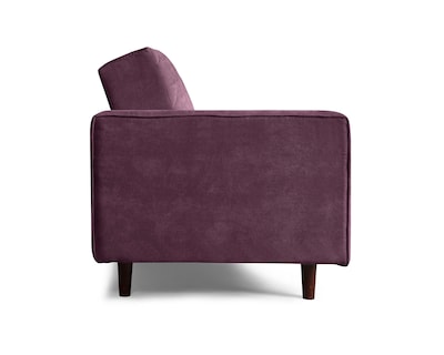 Foto 5 | Sofá Cama Velvet Morado con Tecnología Beehive Memory Foam