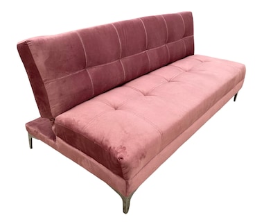 Foto 1 | Sofá Cama Salvanto Okis Rosa