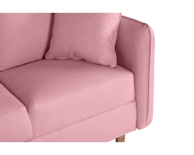 Foto 6 | Sala Esquinera Maccan Palo De Rosa Makora Essentials De Lino
