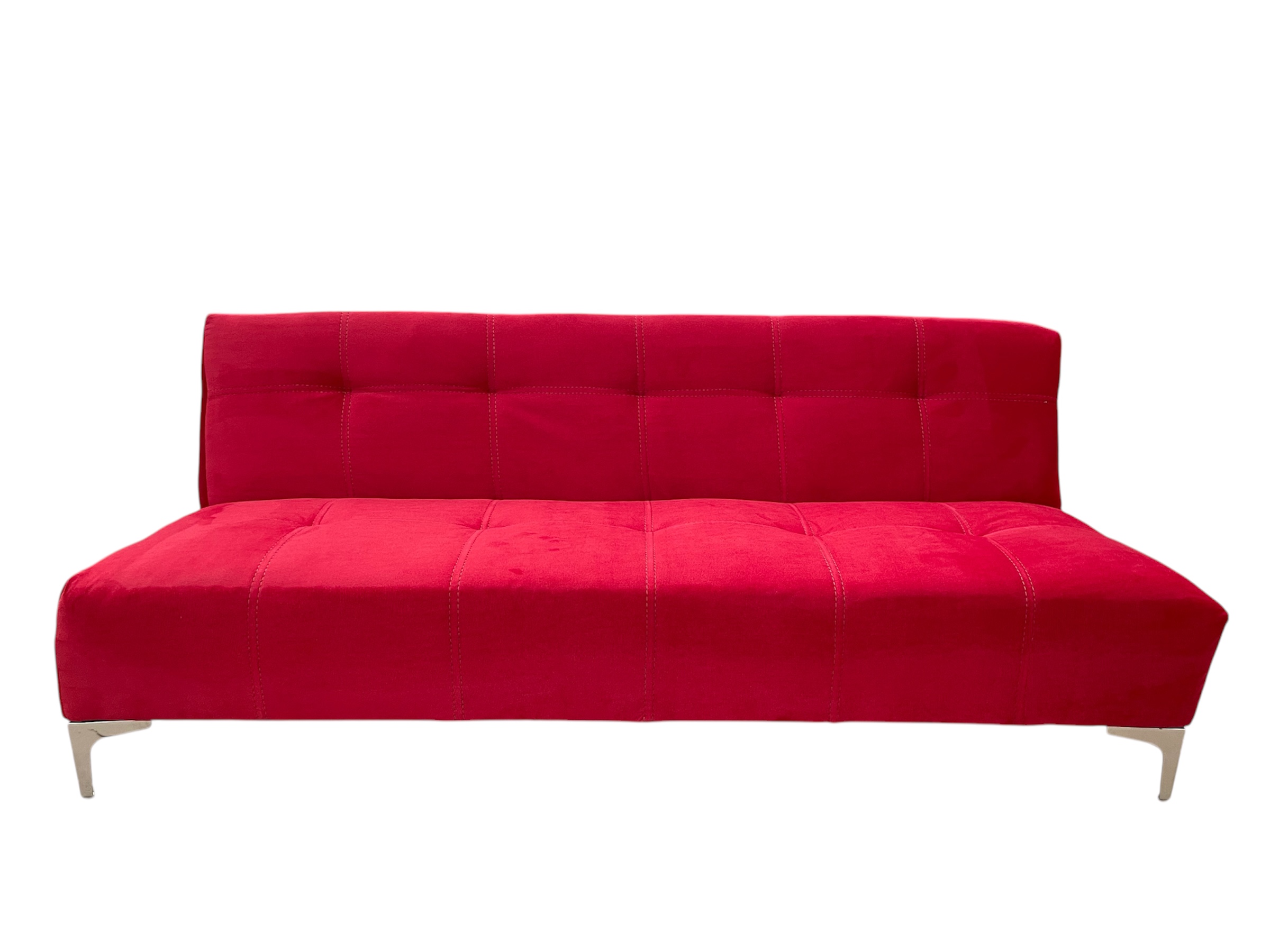 Foto 2 pulgar | Sofá Cama Salvanto Okis Rojo