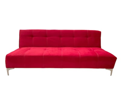 Foto 1 | Sofá Cama Salvanto Okis Rojo