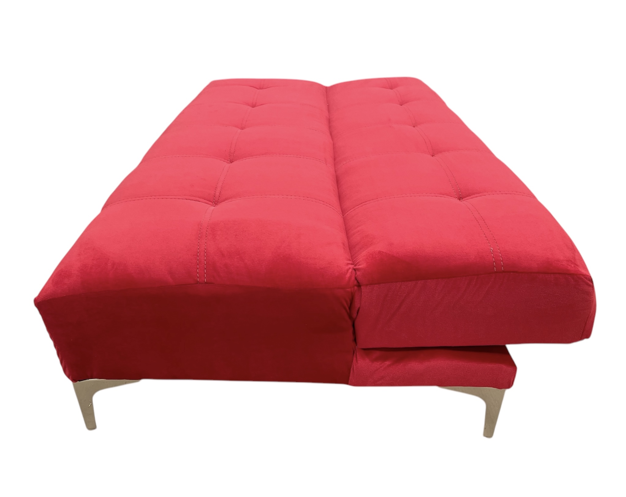 Foto 7 pulgar | Sofá Cama Salvanto Okis Rojo
