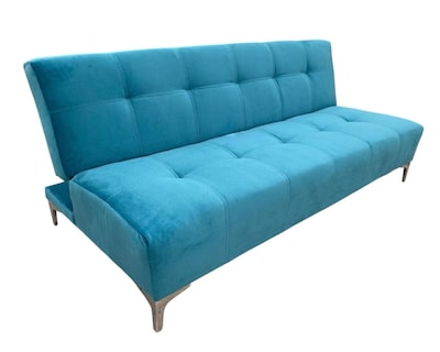 Foto 4 | Sofá Cama Salvanto Okis Azul Turquesa