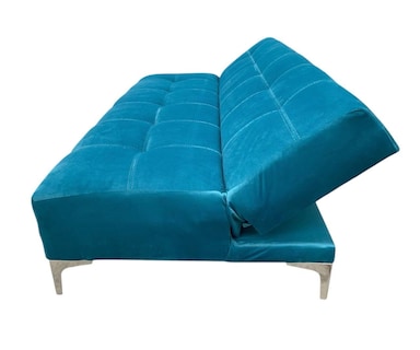Foto 5 | Sofá Cama Salvanto Okis Azul Turquesa