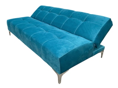 Foto 6 | Sofá Cama Salvanto Okis Azul Turquesa