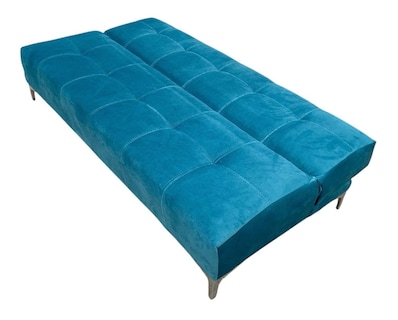 Foto 7 | Sofá Cama Salvanto Okis Azul Turquesa