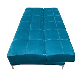 Foto 8 | Sofá Cama Salvanto Okis Azul Turquesa