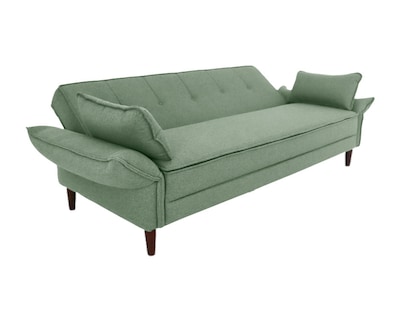 Foto 2 | Sofá Cama Easy Living Modelo Brooklyn Con Brazos Reclinables Y Colchoneta Plegable, Color Verde