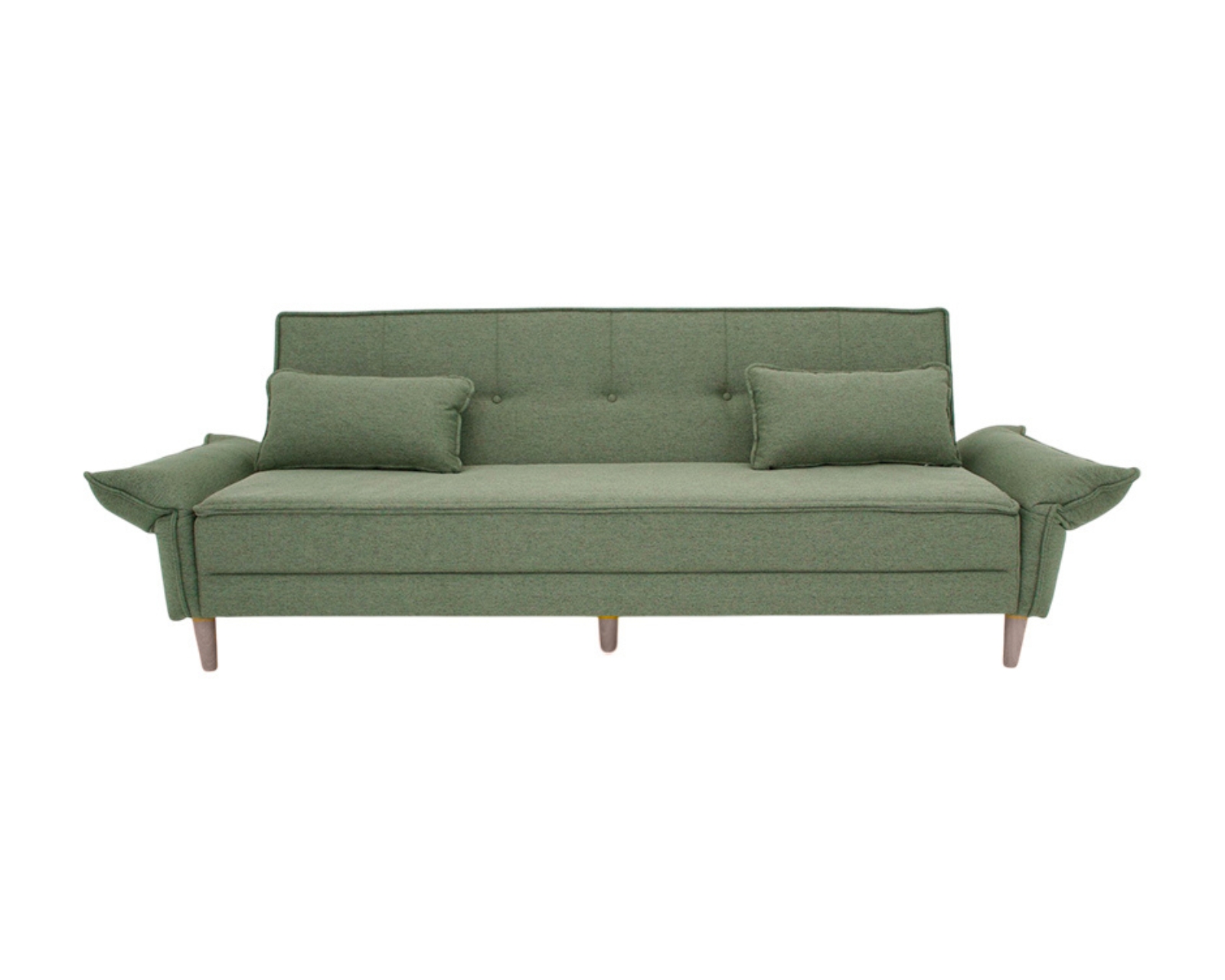 Foto 5 pulgar | Sofá Cama Easy Living Modelo Brooklyn Con Brazos Reclinables Y Colchoneta Plegable, Color Verde
