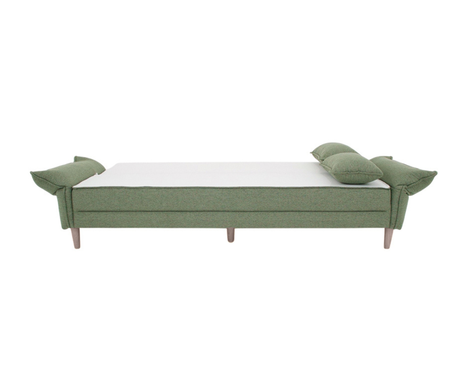 Foto 7 pulgar | Sofá Cama Easy Living Modelo Brooklyn Con Brazos Reclinables Y Colchoneta Plegable, Color Verde