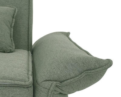 Foto 6 | Sofá Cama Easy Living Modelo Brooklyn Con Brazos Reclinables Y Colchoneta Plegable, Color Verde