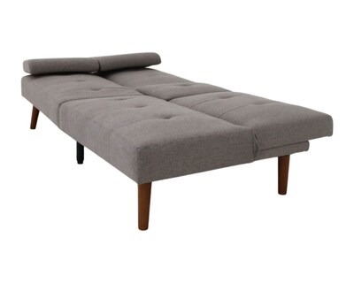 Foto 3 | Sofá Cama Easy Living Modelo Elliot Con Portavasos Plegable, Color Gris