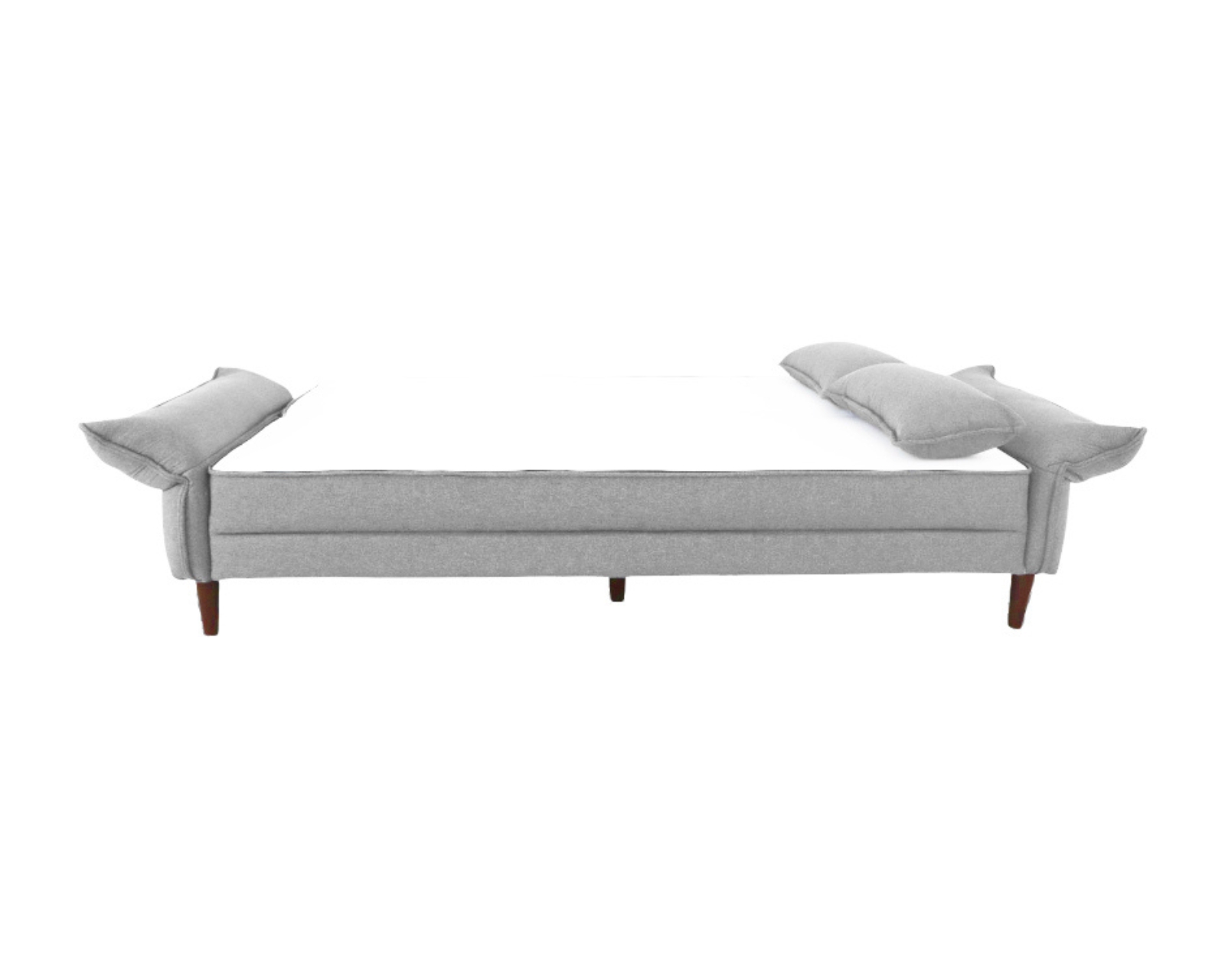 Foto 4 | Sofá Cama Easy Living Modelo Brooklyn Con Brazos Reclinables Y Colchoneta Plegable, Color Gris Claro