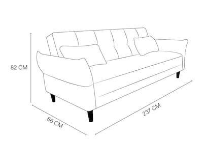 Foto 8 | Sofá Cama Easy Living Modelo Brooklyn Con Brazos Reclinables Y Colchoneta Plegable, Color Gris Claro