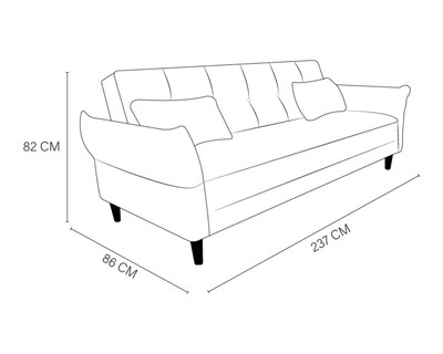 Foto 8 | Sofá Cama Easy Living Modelo Brooklyn Con Brazos Reclinables Y Colchoneta Plegable, Color Gris Oscuro