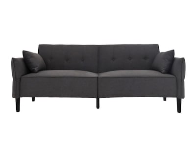 Foto 2 | Sofá Cama Easy Living Modelo Norden Con Brazos Reclinables En Tono Gris Oscuro