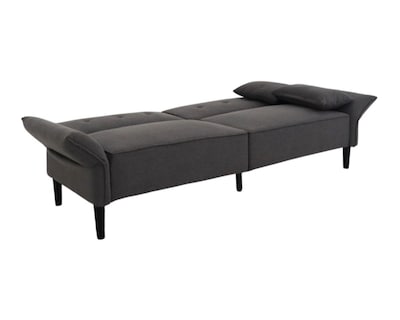 Foto 4 | Sofá Cama Easy Living Modelo Norden Con Brazos Reclinables En Tono Gris Oscuro