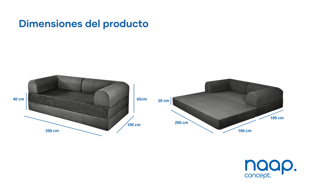 Foto 9 pulgar | Sofa Cama