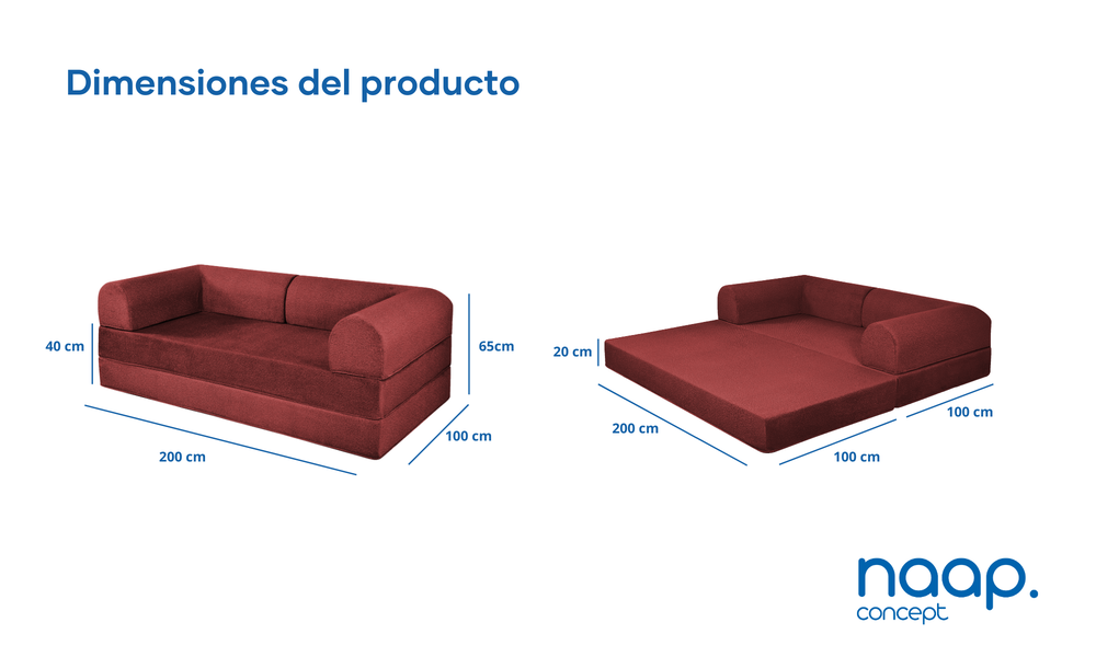 Foto 9 pulgar | Sofa Cama