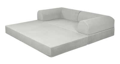Foto 4 | Sofa Cama Naap Concept Teddy Smooth Silver