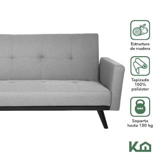Foto 2 | Sofá Cama Reclinable Silla Convertible Sillón Sala Moderna