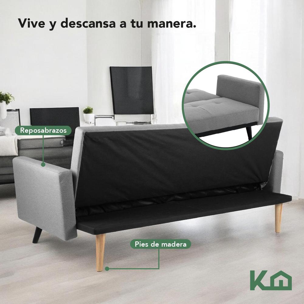Foto 7 pulgar | Sofá Cama Reclinable Silla Convertible Sillón Sala Moderna