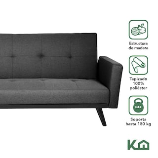 Foto 2 | Sofá Cama Reclinable Silla Convertible Sillón Sala Moderna